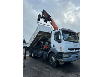 Volquete camión RENAULT