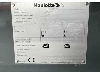 Plataforma de mástil vertical Haulotte STAR 6P AC: foto 4