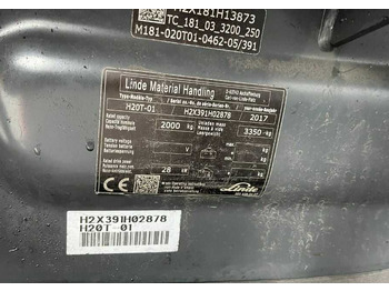 Carretilla elevadora de gas Linde H20T-01: foto 4 Carretilla elevadora de gas Linde H20T-01: foto 4