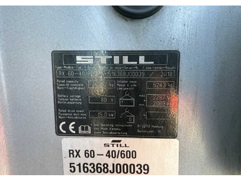 Leasing financiero de Still RX60-40/600 leasing Still RX60-40/600: foto 4 Leasing financiero de Still RX60-40/600 leasing Still RX60-40/600: foto 4