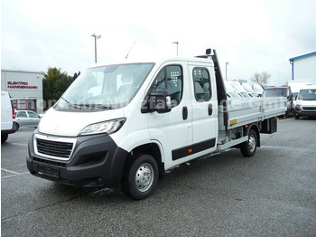 Caja abierta furgoneta, Furgoneta combi nuevo Peugeot Boxer Pritsche 7 Sitzer Klimaaut. Luftfederung: foto 2