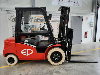 Carretilla elevadora eléctrica EP Equipment EFL353 / 3,5T / Triplex: 4,80m /ZVG: foto 5