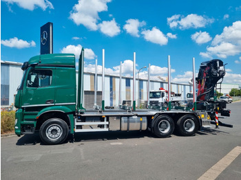 Camión forestal, Camión grúa Mercedes-Benz Arocs 2651L 6x4 Palfinger-EPSILON Y Crane M12Z91: foto 5