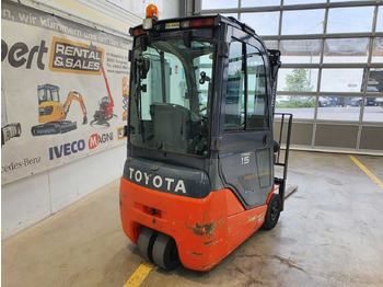 Carretilla elevadora eléctrica Toyota 8FBET15 / Batterie 07/2023 / HH: 4.3m! / 2.849h: foto 4