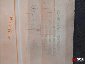 Carrocería y exterior para Camión MAN Occ spatbordverlenging rechts MAN: foto 3 Carrocería y exterior para Camión MAN Occ spatbordverlenging rechts MAN: foto 3