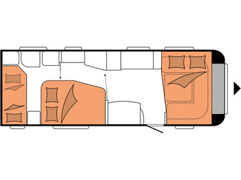 Leasing financiero de  Hobby PRESTIGE 650 KFU leasing Hobby PRESTIGE 650 KFU: foto 2