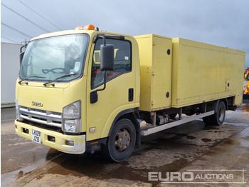 Camión caja cerrada ISUZU