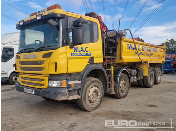 Volquete camión SCANIA P 400