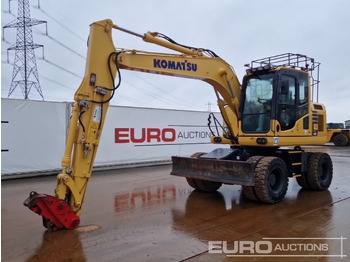 Excavadora de ruedas KOMATSU PW148-10