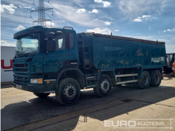 Volquete camión SCANIA P