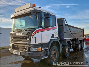 Volquete camión SCANIA P 410