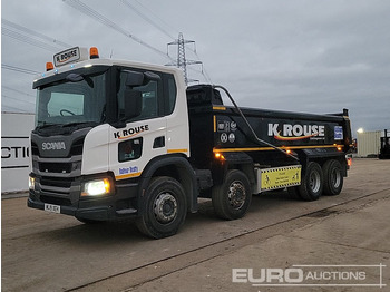 Volquete camión SCANIA P 410