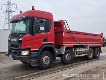 Volquete camión SCANIA P 410