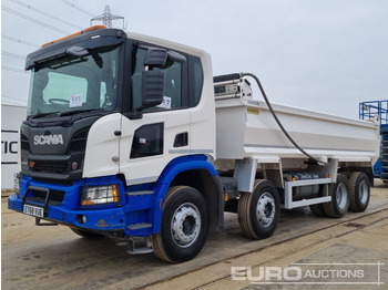 Volquete camión SCANIA P 410