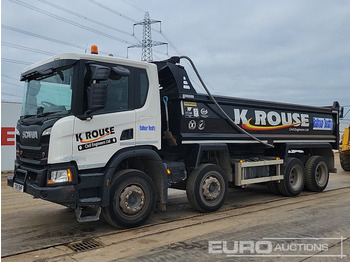 Volquete camión SCANIA P 410