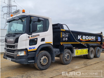 Volquete camión SCANIA P 410