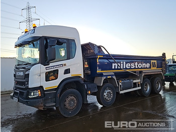 Volquete camión SCANIA P 410