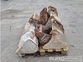 Cazo 48" Ditching, 24", 18", 12", 12" Digging Bucket 30mm Pin to suit Excavator: foto 2