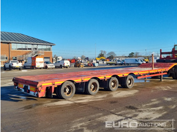 Camión caja abierta Nooteboom 4 Axle Extendable Low Loader Trailer, Twin Axle Rear Steer, Out Riggers: foto 5 Camión caja abierta Nooteboom 4 Axle Extendable Low Loader Trailer, Twin Axle Rear Steer, Out Riggers: foto 5