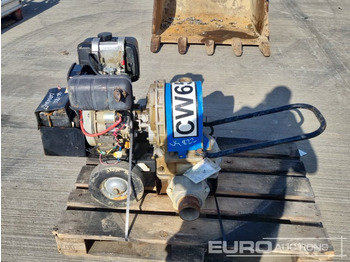 Bomba de agua Portable 3" Water Pump, Yanmar Engine: foto 2