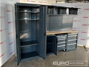 Equipo de taller Unused Boss 2.6m 9 Drawer, 5 Cabinet Tool Station: foto 5 Equipo de taller Unused Boss 2.6m 9 Drawer, 5 Cabinet Tool Station: foto 5