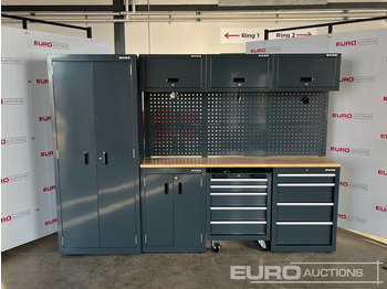 Equipo de taller Unused Boss 2.6m 9 Drawer, 5 Cabinet Tool Station: foto 2 Equipo de taller Unused Boss 2.6m 9 Drawer, 5 Cabinet Tool Station: foto 2