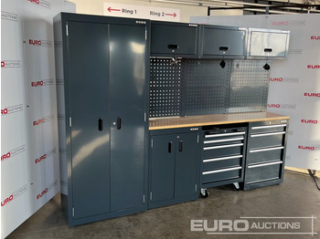 Equipo de taller Unused Boss 2.6m 9 Drawer, 5 Cabinet Tool Station: foto 3 Equipo de taller Unused Boss 2.6m 9 Drawer, 5 Cabinet Tool Station: foto 3