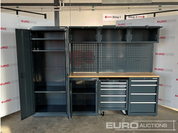 Equipo de taller Unused Boss 2.6m 9 Drawer, 5 Cabinet Tool Station: foto 4 Equipo de taller Unused Boss 2.6m 9 Drawer, 5 Cabinet Tool Station: foto 4
