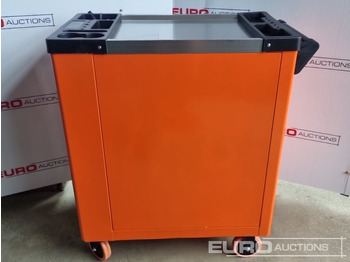 Equipo de taller Unused Boss Wheeled Tool Cart with 258pc Tools (Orange): foto 4