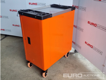 Equipo de taller Unused Boss Wheeled Tool Cart with 258pc Tools (Orange): foto 3