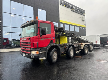 Portacontenedor de cadenas camión SCANIA P114