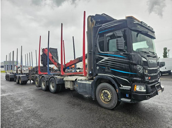 Camión forestal Scania R730 8x4 koko yhdistelmä: foto 3