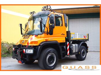 Volquete camión, Vehículo municipal Mercedes-Benz UNIMOG U400 / Hydrostat  / VarioPilot  / Euro 5: foto 1