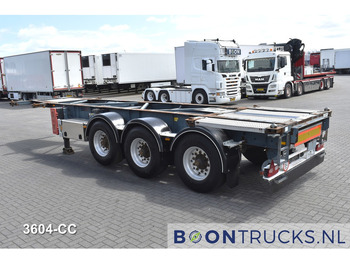 Portacontenedore/ Intercambiable semirremolque Van Hool 3B0071 TANK CHASSIS | 20-30ft * ADR: FL, AT, OX * 3840 KG * LIFT AXLE: foto 2