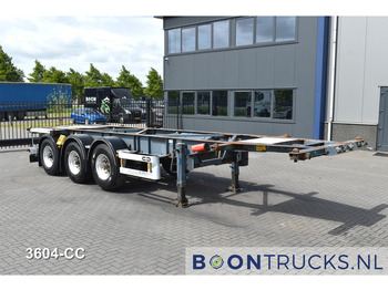 Portacontenedore/ Intercambiable semirremolque Van Hool 3B0071 TANK CHASSIS | 20-30ft * ADR: FL, AT, OX * 3840 KG * LIFT AXLE: foto 3