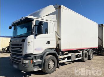 Camión caja cerrada SCANIA R 490