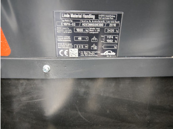 Carretilla elevadora eléctrica Linde E16PH-02/BILOVICE: foto 5 Carretilla elevadora eléctrica Linde E16PH-02/BILOVICE: foto 5