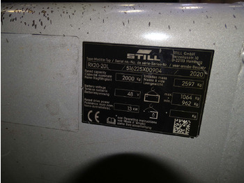 Carretilla elevadora eléctrica Still RX20-20L: foto 5