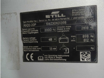 Leasing financiero de Still RX20-20P leasing Still RX20-20P: foto 5