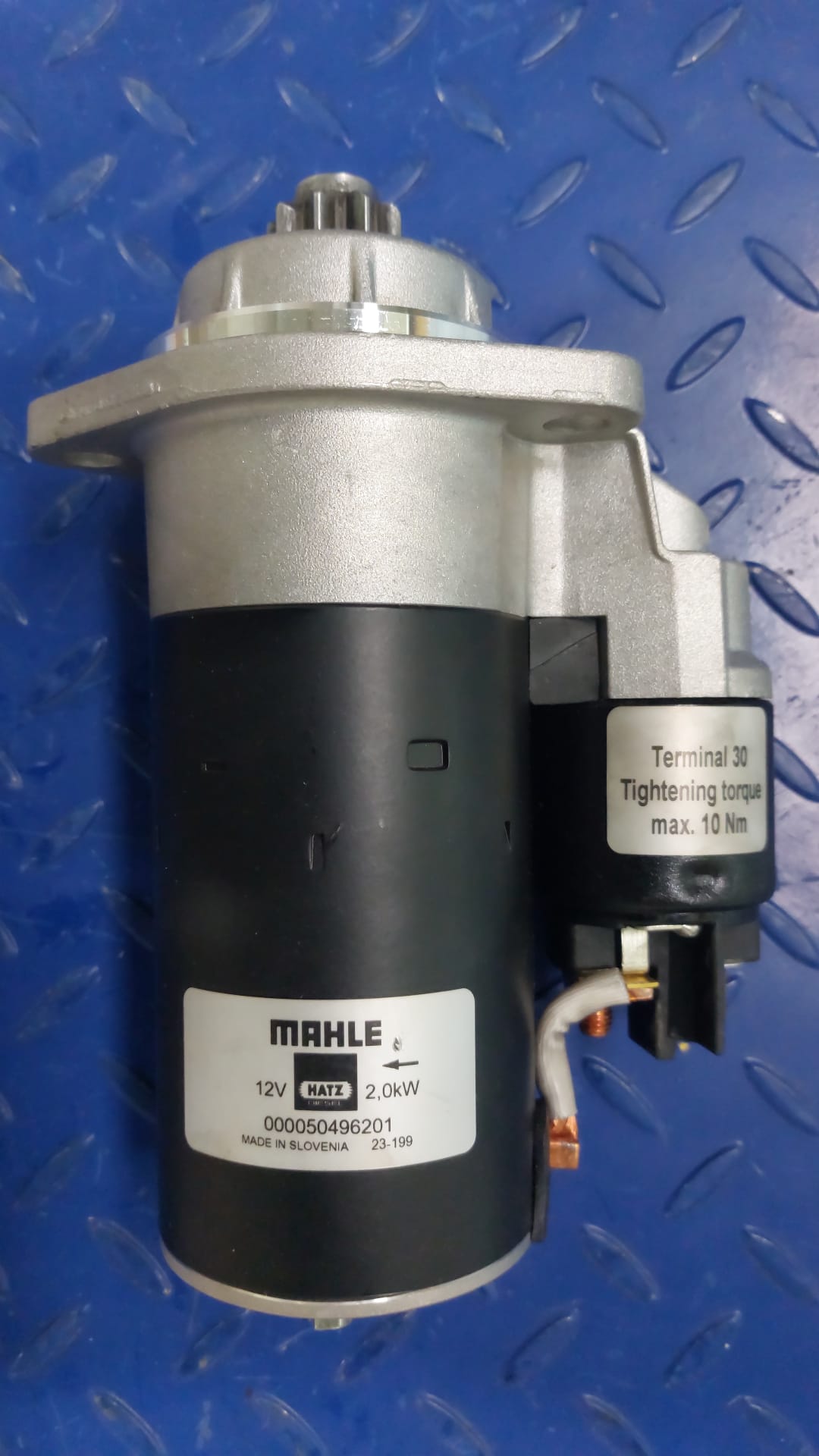 Piezas de recambio para Minicargadora de cadenas nuevo BOMAG Electromotor pentru Hatz 1D41, 1D41S, 1D42 -  50496201: foto 4