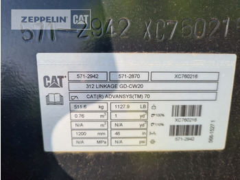 Cazo para excavadora para Maquinaria de construcción Cat TL1200 CW20: foto 4 Cazo para excavadora para Maquinaria de construcción Cat TL1200 CW20: foto 4