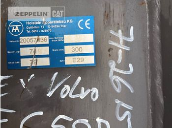 Cazo para excavadora Komponenten TL30cm, MS03: foto 3