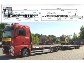 Portavehículos camión MAN TGX