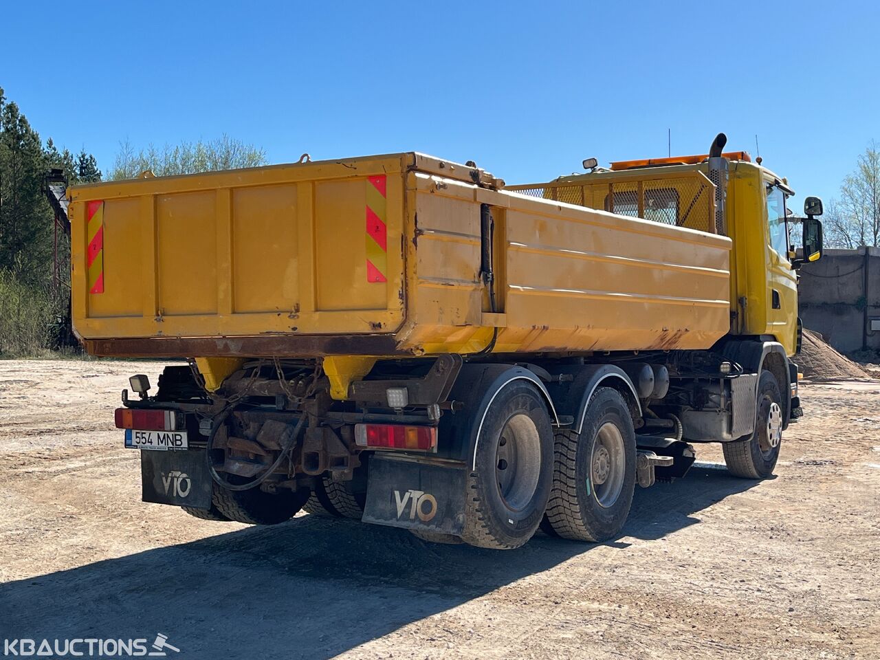 1999 SCANIA R124 GB6X2NA 420 Tipper + Underbody scraper - Volquete camión: foto 5 1999 SCANIA R124 GB6X2NA 420 Tipper + Underbody scraper - Volquete camión: foto 5