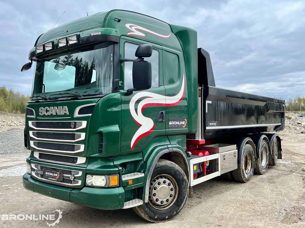 2013 V8 SCANIA R560 8X4 Tipper/Kallur/Retarder - Volquete camión: foto 5 2013 V8 SCANIA R560 8X4 Tipper/Kallur/Retarder - Volquete camión: foto 5
