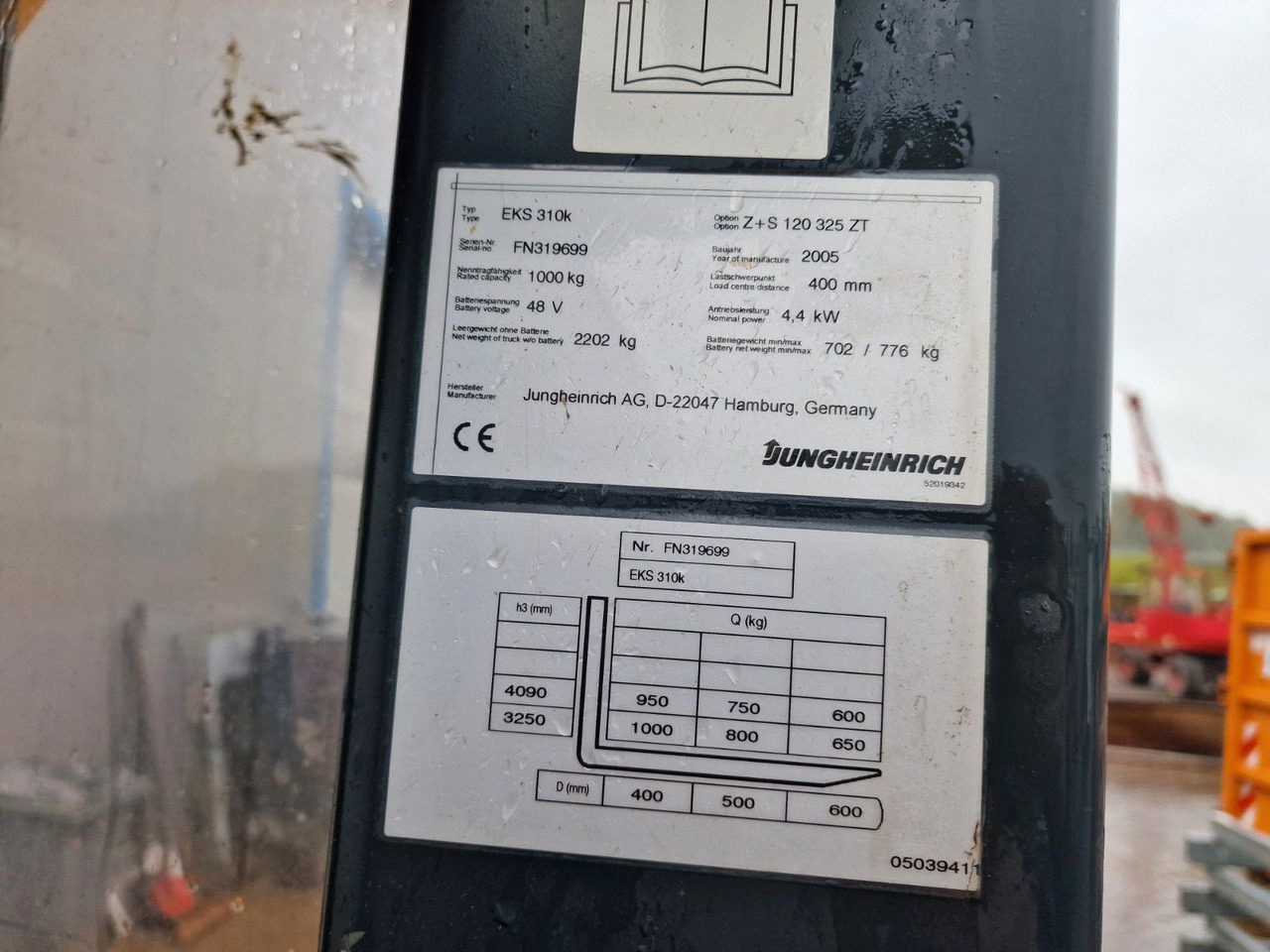 Recoge pedidos Jungheinrich EKS 310 k Bj 2005 Hochhub Kommissionierer: foto 7 Recoge pedidos Jungheinrich EKS 310 k Bj 2005 Hochhub Kommissionierer: foto 7