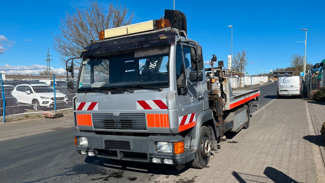 MAN 10.220 Abschlepper Kran Kipper Radgabel - Grua de remolque autos: foto 5 MAN 10.220 Abschlepper Kran Kipper Radgabel - Grua de remolque autos: foto 5