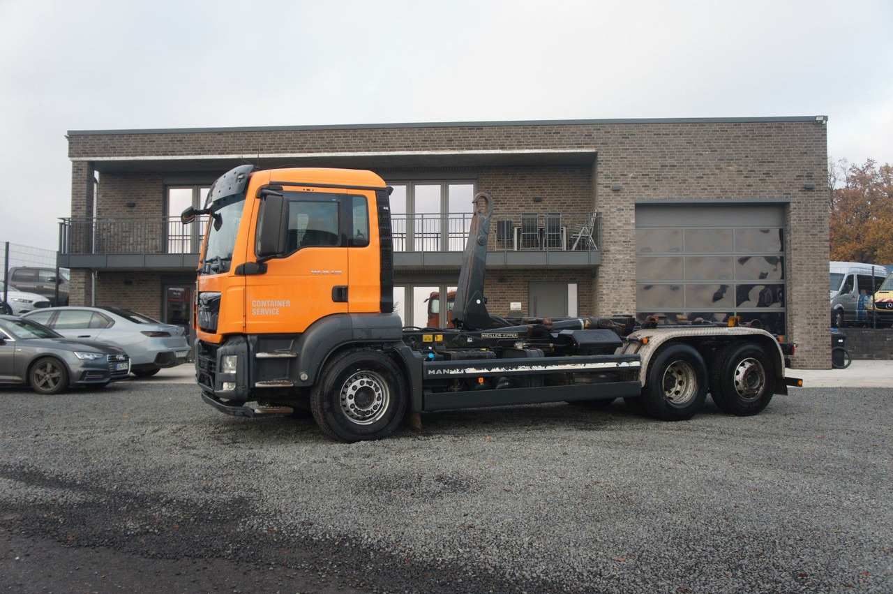 MAN TGS 26.420 Abrollkipper Meiller - Multibasculante camión: foto 1 MAN TGS 26.420 Abrollkipper Meiller - Multibasculante camión: foto 1