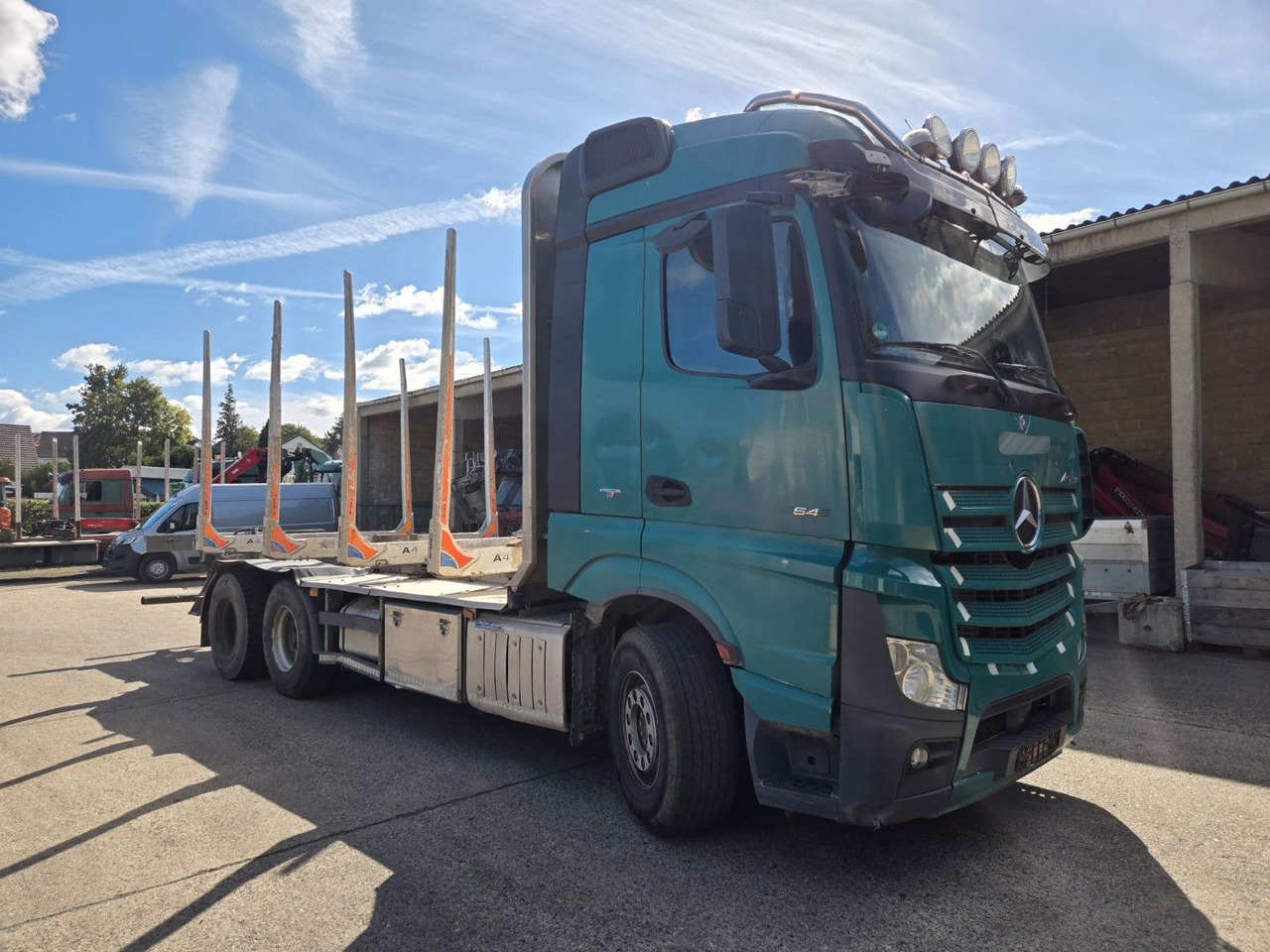 Mercedes-Benz Actros 2645 Holztransporter ohne Kran - Portacontenedore/ Intercambiable camión: foto 2 Mercedes-Benz Actros 2645 Holztransporter ohne Kran - Portacontenedore/ Intercambiable camión: foto 2