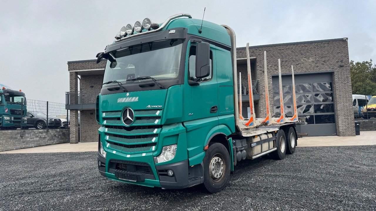 Mercedes-Benz Actros 2645 Holztransporter ohne Kran - Portacontenedore/ Intercambiable camión: foto 2 Mercedes-Benz Actros 2645 Holztransporter ohne Kran - Portacontenedore/ Intercambiable camión: foto 2